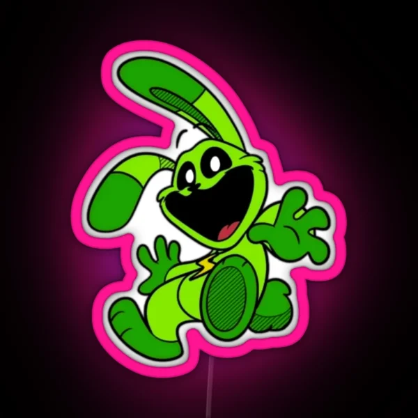 Hoppy Hopscotch RGB Neon Sign