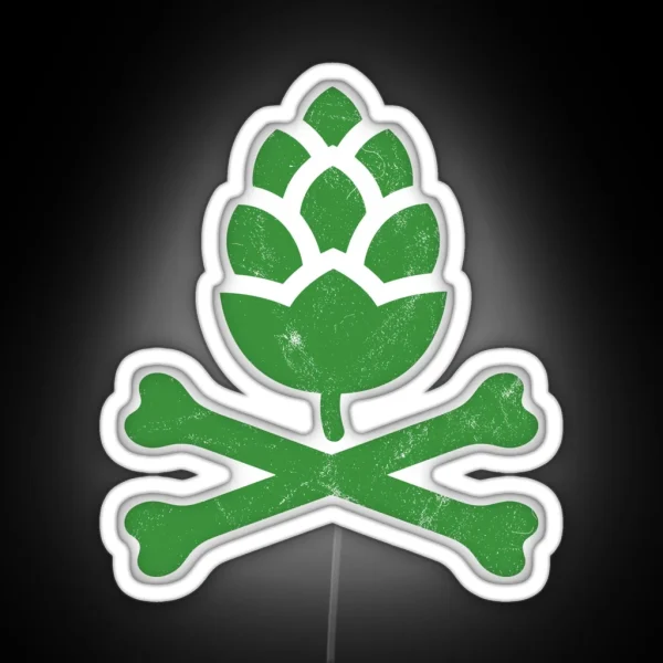 Hops Barley Malt Beer RGB Neon Sign