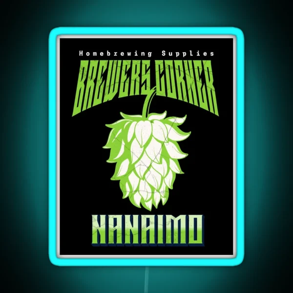 Hops N Grunge RGB Neon Sign
