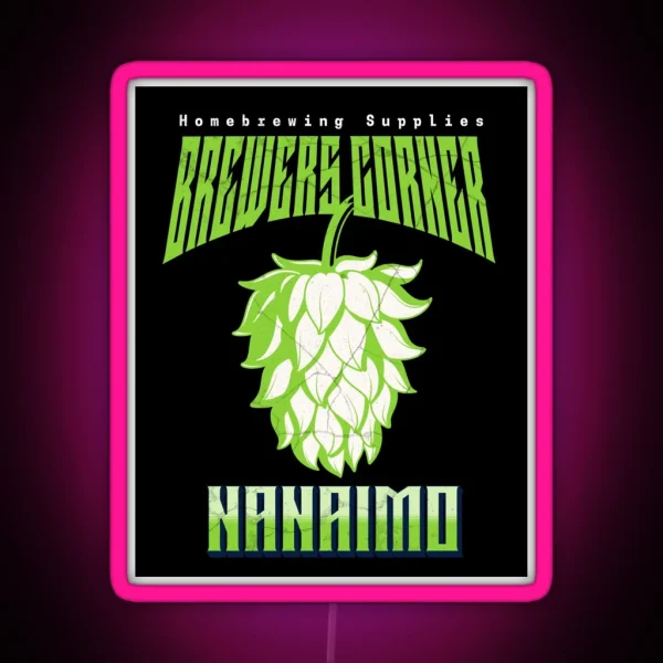 Hops N Grunge RGB Neon Sign