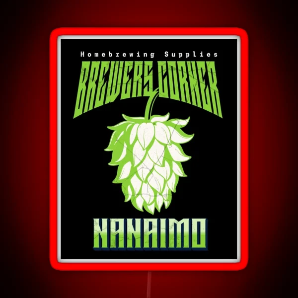 Hops N Grunge RGB Neon Sign