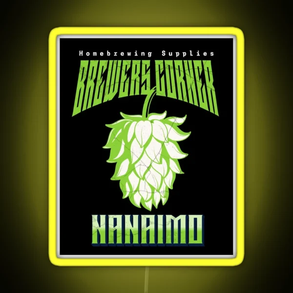 Hops N Grunge RGB Neon Sign