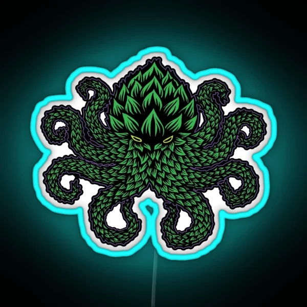 Hoptopus RGB Neon Sign