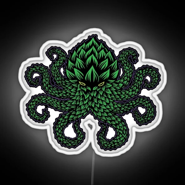 Hoptopus RGB Neon Sign