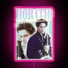Vintage Navy-Inspired Horatio Hornblower Style 90s Neon Aesthetic RGB Sign