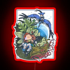 Horizon Forbidden West 1st Anniversary Piece RGB Neon Sign