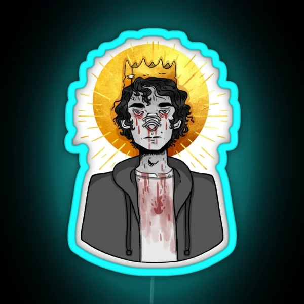 Horror Inktober Day 15 Paimon Peter From RGB Neon Sign