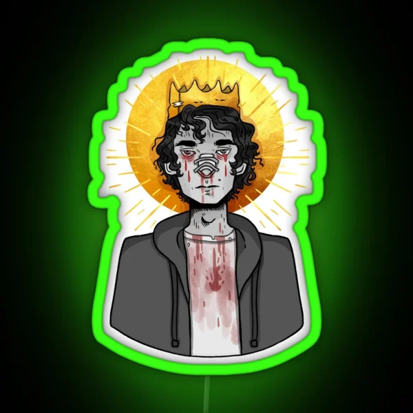 Horror Inktober Day 15 Paimon Peter From RGB Neon Sign