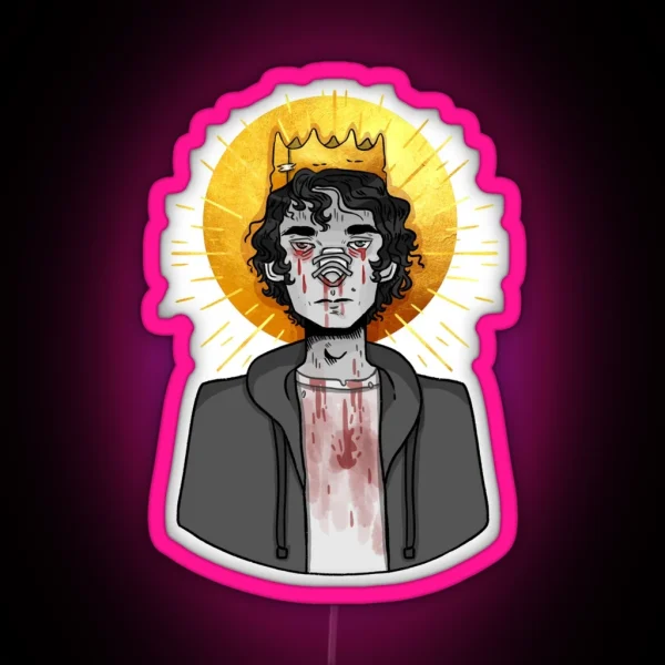 Horror Inktober Day 15 Paimon Peter From RGB Neon Sign