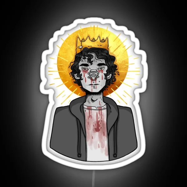 Horror Inktober Day 15 Paimon Peter From RGB Neon Sign
