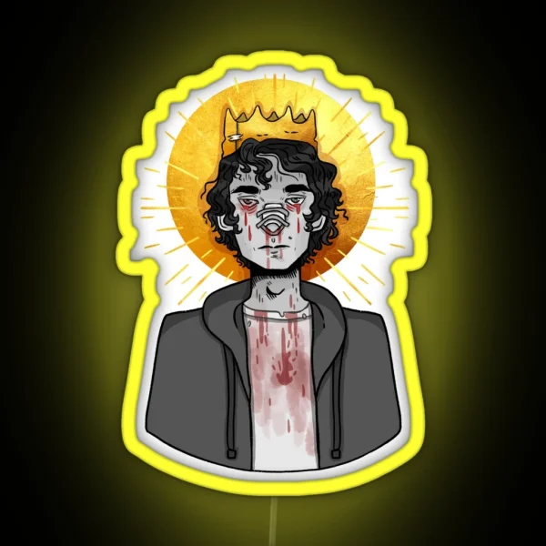 Horror Inktober Day 15 Paimon Peter From RGB Neon Sign