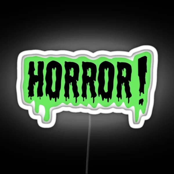 Horror Led RGB Neon Sign