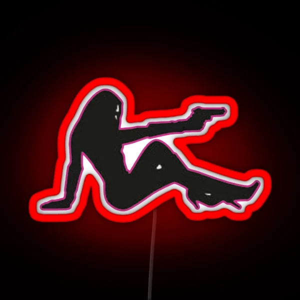 Hot Girl RGB Neon Sign