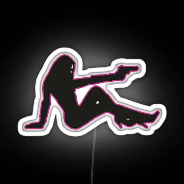 Hot Girl RGB Neon Sign