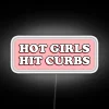Eye-Catching Customizable LED Sign Featuring Color-Changing Humorous Highway Warning Message