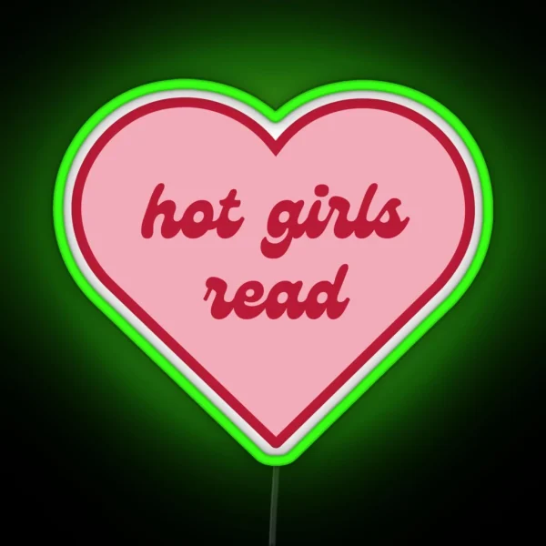 Hot Girls Read Kindle Led RGB Neon Sign