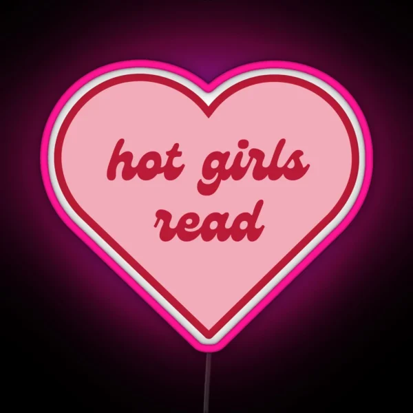 Hot Girls Read Kindle Led RGB Neon Sign