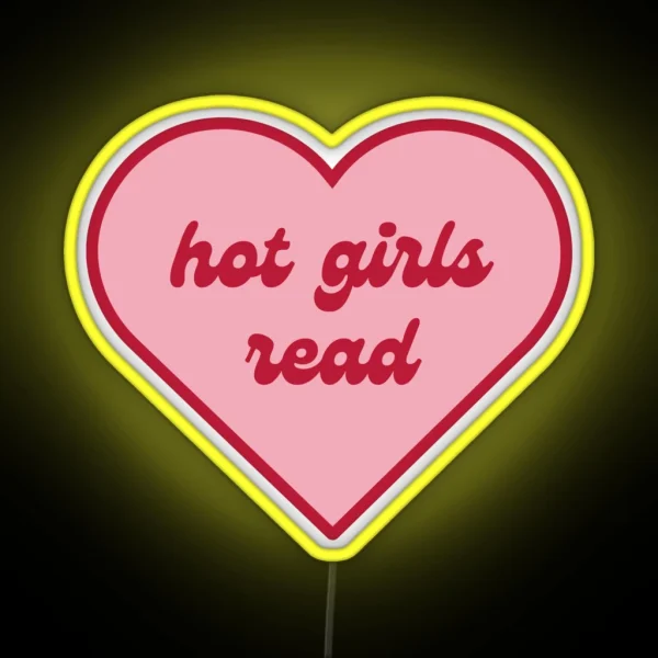 Hot Girls Read Kindle Led RGB Neon Sign