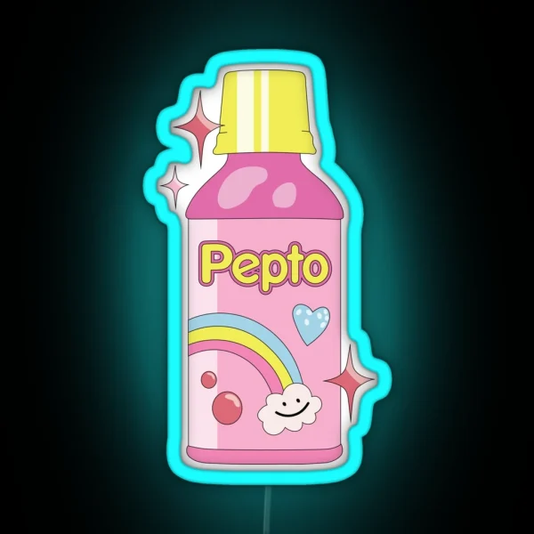 Hot Girls Take Pepto RGB Neon Sign