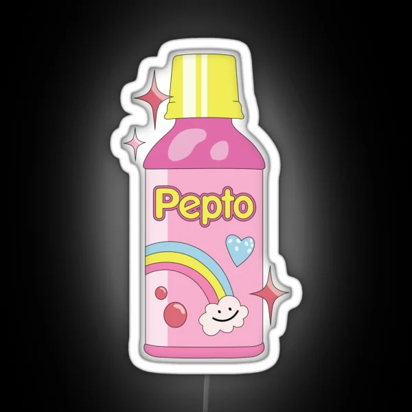 Hot Girls Take Pepto RGB Neon Sign