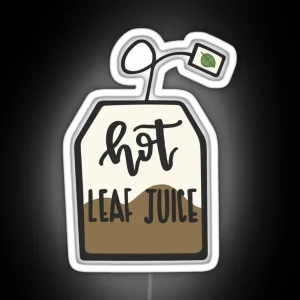 Hot Leaf Juice Avatar The Last Airbender RGB Neon Sign