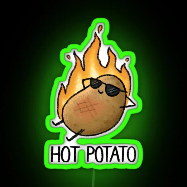Hot Potato RGB Neon Sign