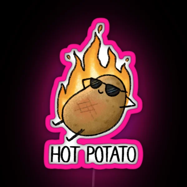 Hot Potato RGB Neon Sign