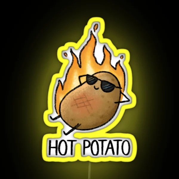 Hot Potato RGB Neon Sign