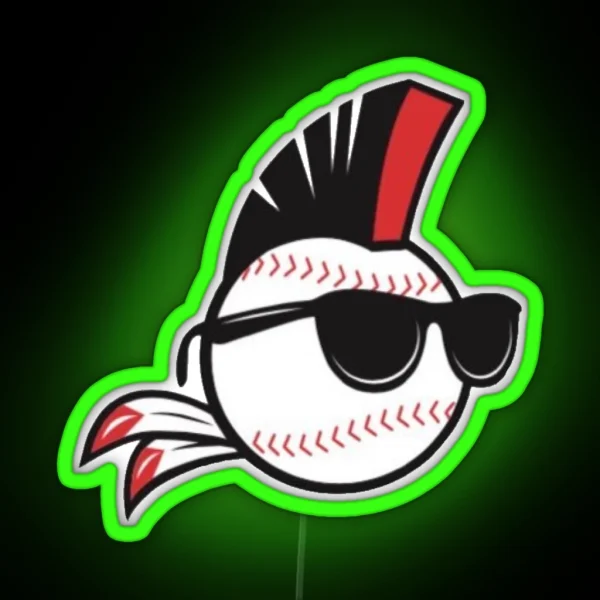 HOT SELLER Wild Thing Cleveland Baseball RGB Neon Sign