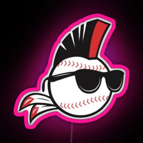 HOT SELLER Wild Thing Cleveland Baseball RGB Neon Sign