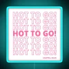 Eye-catching RGB Neon Wall Sign for Hot Food and Beverages