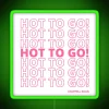 Vibrant Hot To Go rgb neon bar sign decoration lighting