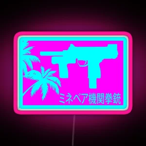 Hotline Miami Vaporwave RGB Neon Sign