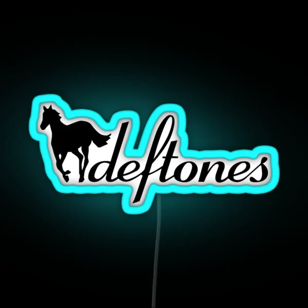 House Deftones Techno Deftones Deftones Sayings RGB Neon Sign
