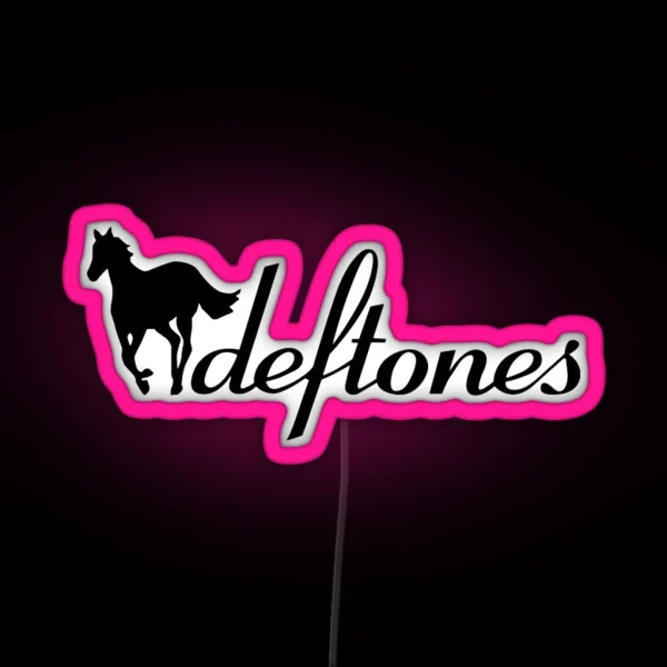 House Deftones Techno Deftones Deftones Sayings RGB Neon Sign