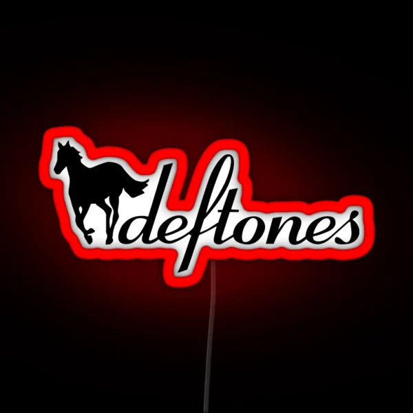 House Deftones Techno Deftones Deftones Sayings RGB Neon Sign