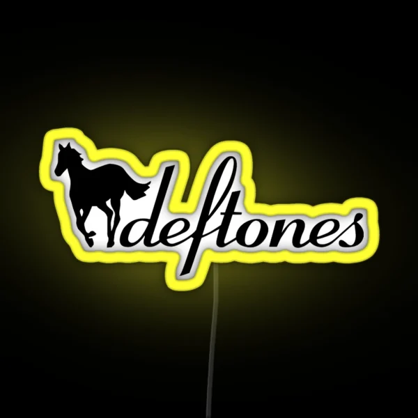 House Deftones Techno Deftones Deftones Sayings RGB Neon Sign