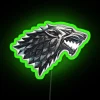 Authentic HBO-approved RGB neon sign for true House Stark fans.