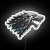 Game of Thrones inspired house emblem neon sign for fans.