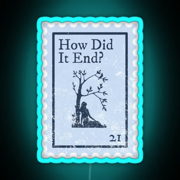 How Did It End Taylor Swift RGB Neon Sign