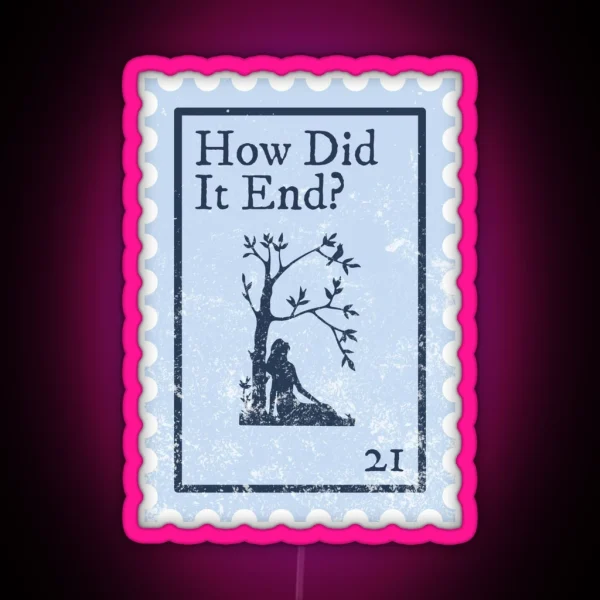 How Did It End Taylor Swift RGB Neon Sign