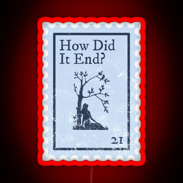 How Did It End Taylor Swift RGB Neon Sign
