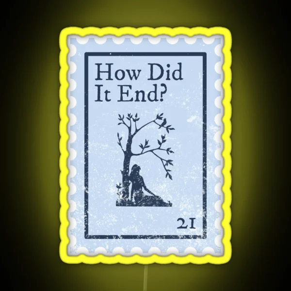 How Did It End Taylor Swift RGB Neon Sign