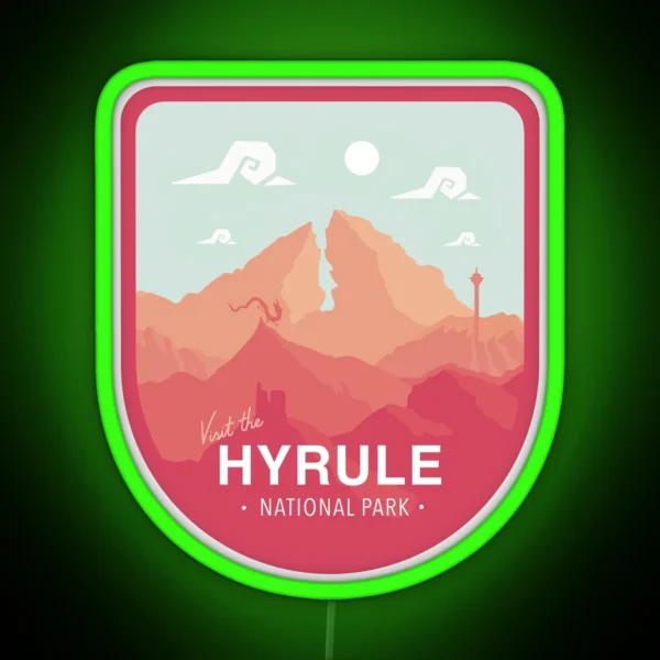 Hrule National Park RGB Neon Sign