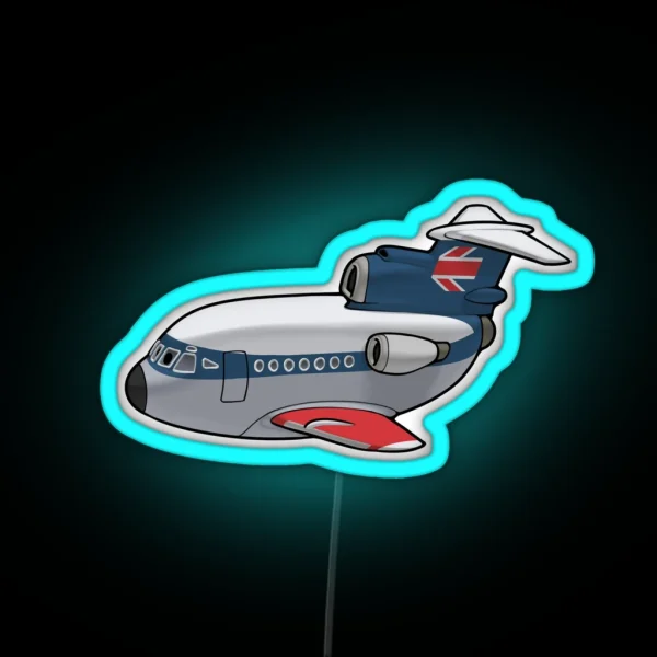 HS 121 Trident RGB Neon Sign