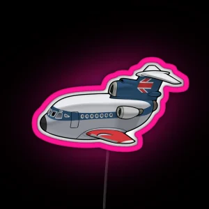 HS 121 Trident RGB Neon Sign