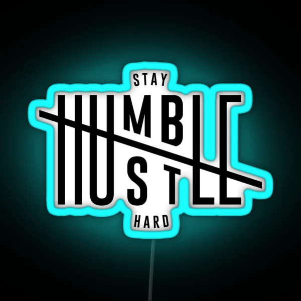 Humble Hustle RGB Neon Sign