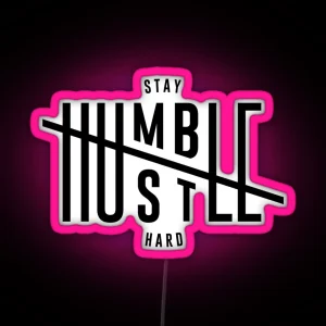 Humble Hustle RGB Neon Sign