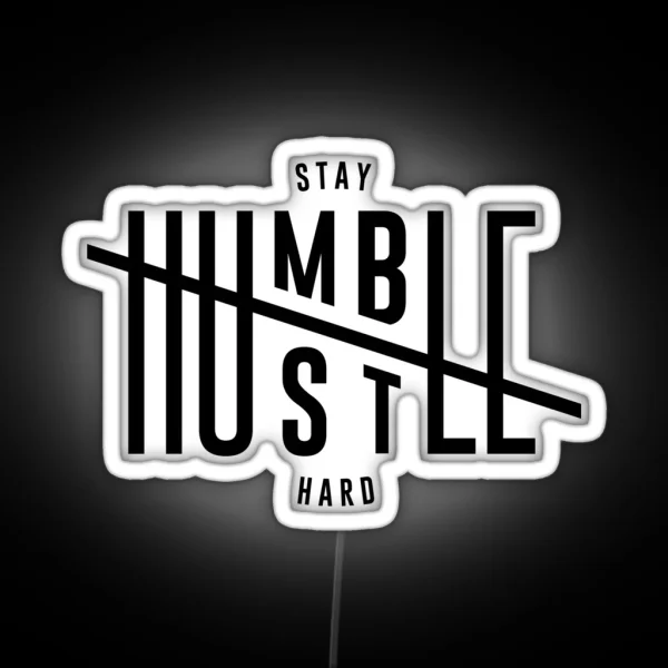 Humble Hustle RGB Neon Sign