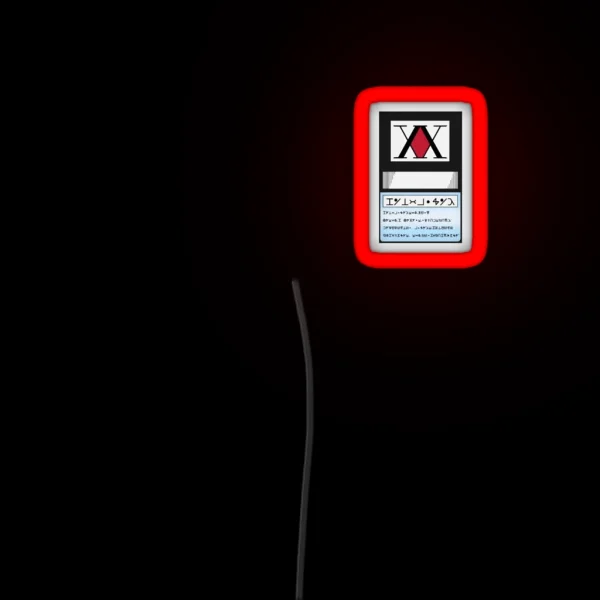 HUNTER LICENSE RGB Neon Sign